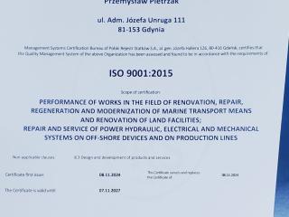 ISO 9001 :2015